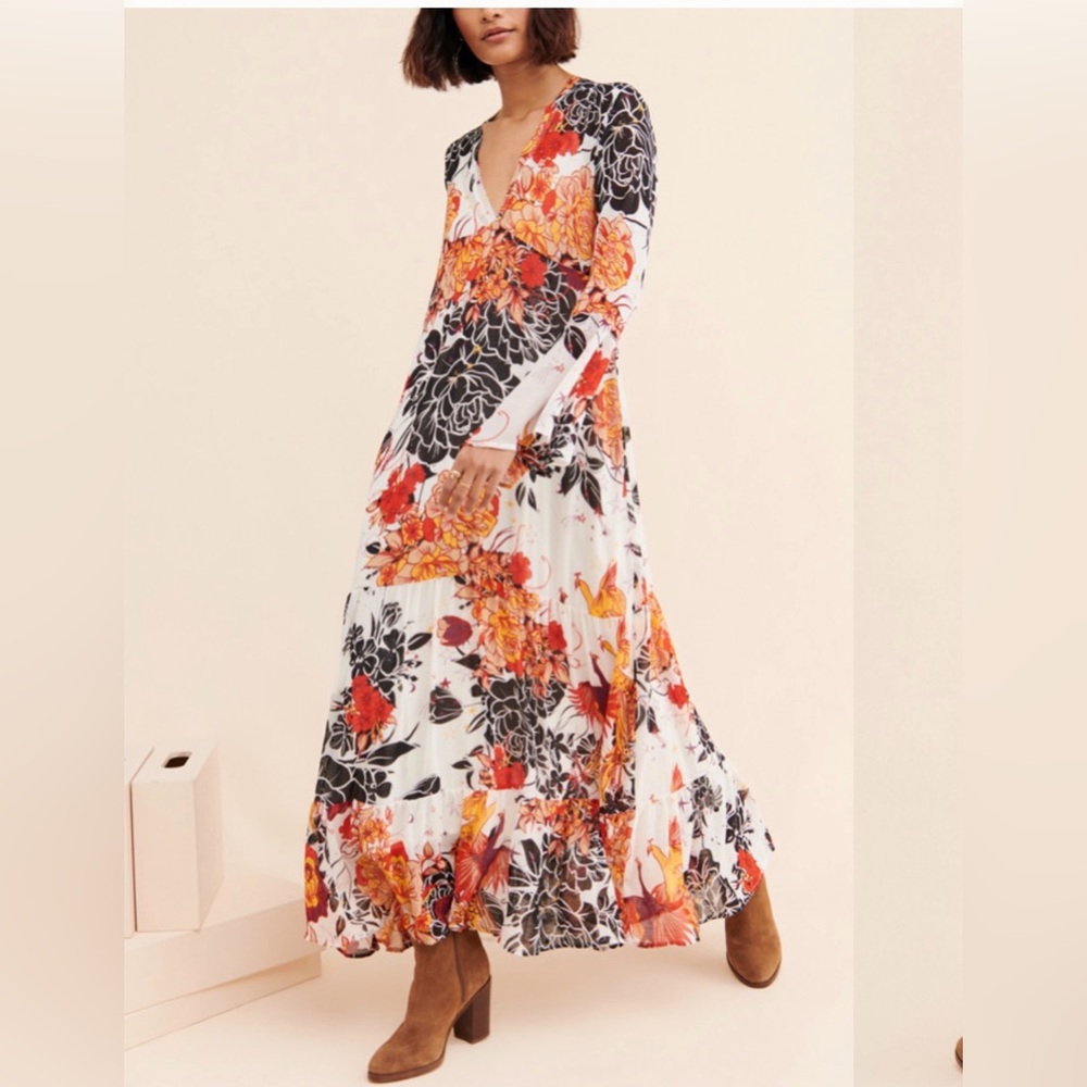 Free People Moroccan Roll Maxi Dress